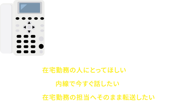 オフィスで働く人たちの電話のお悩み…