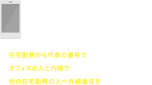 在宅勤務で働く人たちの電話のお悩み…